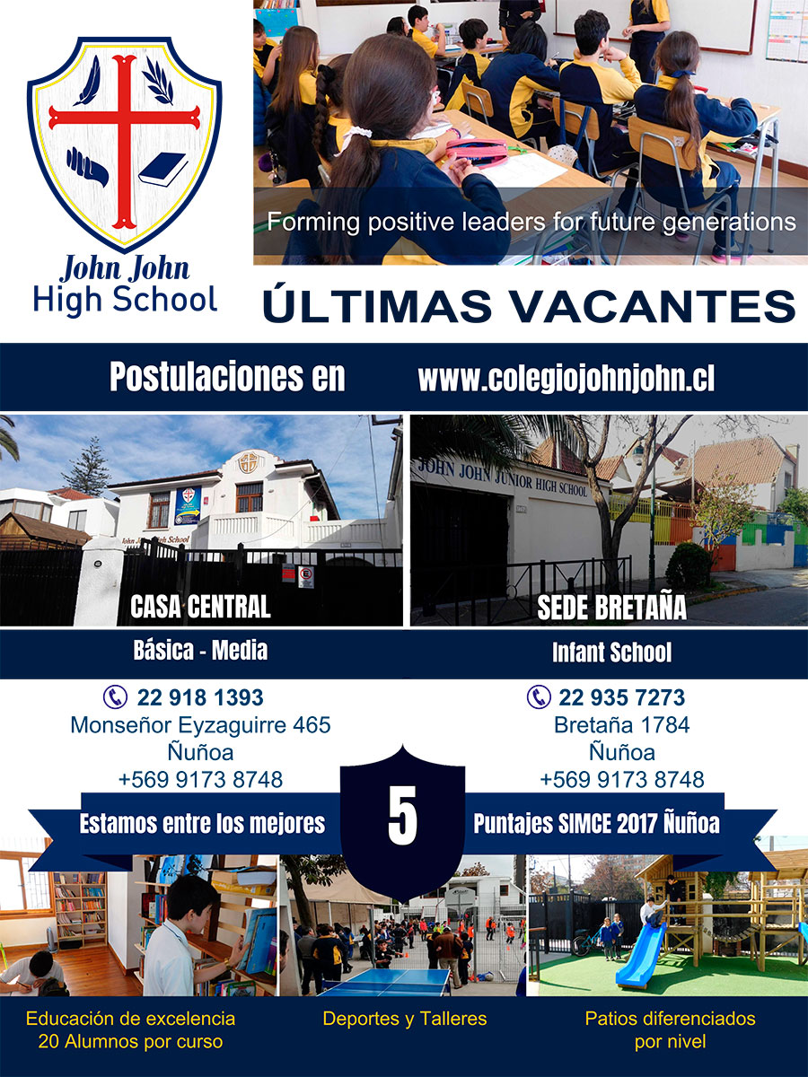 Colegio Ñuñoa - Admisión 2019