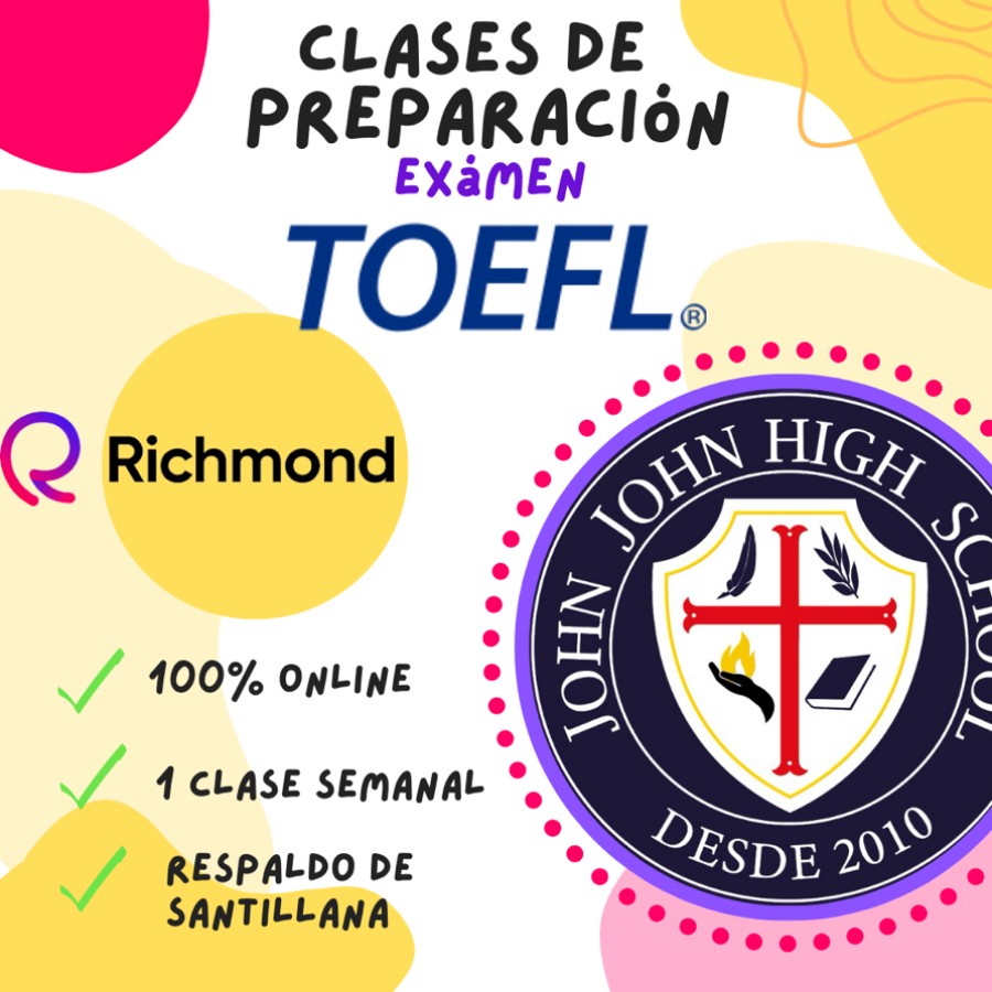 Preparación examen TOEFL en John John High School